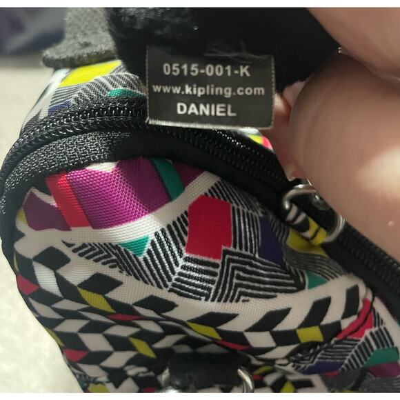 Kipling Lunch Box Insulated Crossbody Strap with Monkey Funky Pattern AC7256-095 - Picture 8 of 15